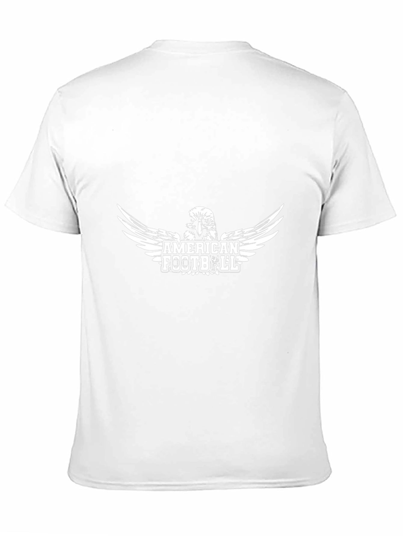 American Football Eagle Graphic T-Shirt