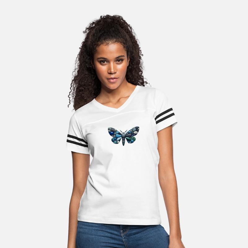 Midnight Mariner - Masculine Pebble Art Moth