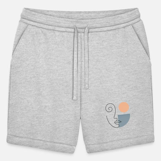 Minimalist Abstract Face Design for Apparel