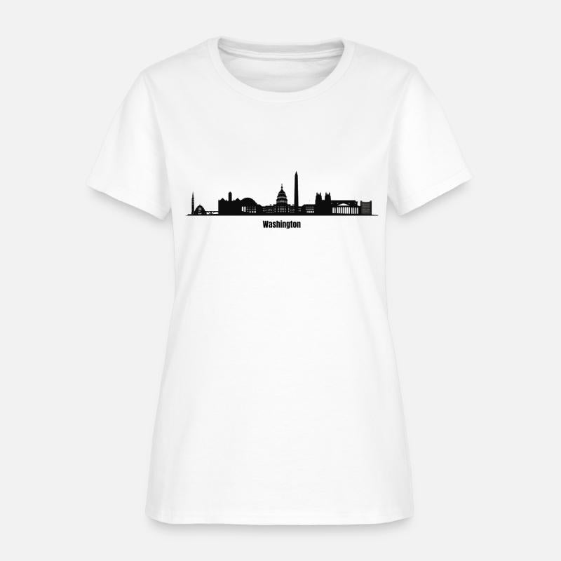 Minimalist Washington Skyscraper Art