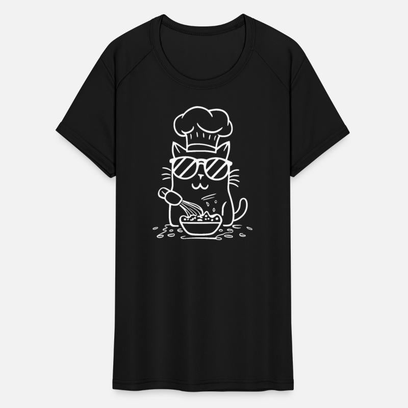 minimalistic cat Baker Whisking in Style at Cat
