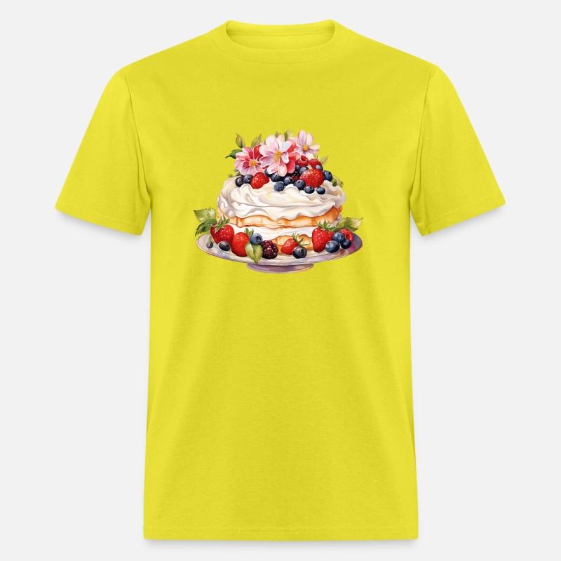 Mixed Berries Summer Floral Pavlova