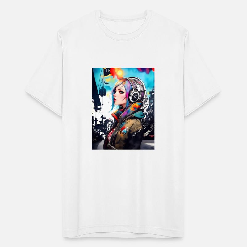 Modern Casual Artistic Trendy Comic Style Woman