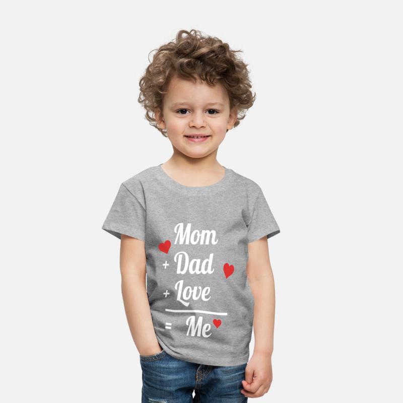 mom+dad+love = me gift idea baby child