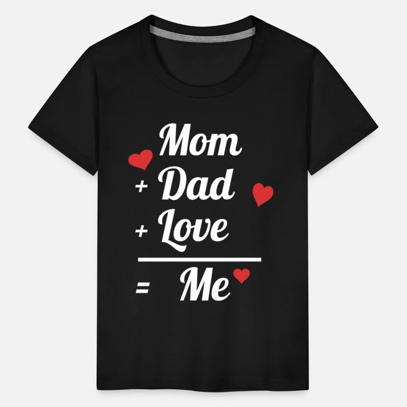 mom+dad+love = me gift idea baby child