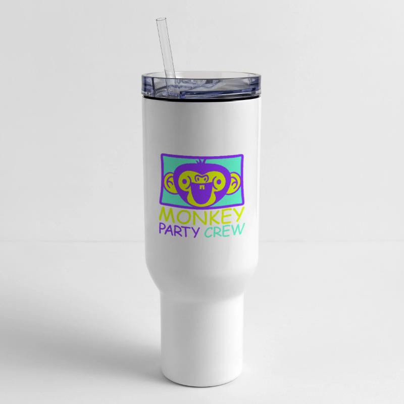 Monkey Chimpanzee Party Animals Crew Team Friends