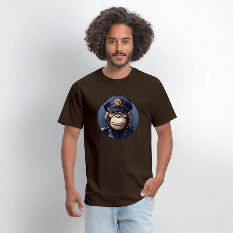 Monkey policewoman