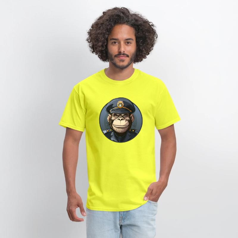 Monkey policewoman
