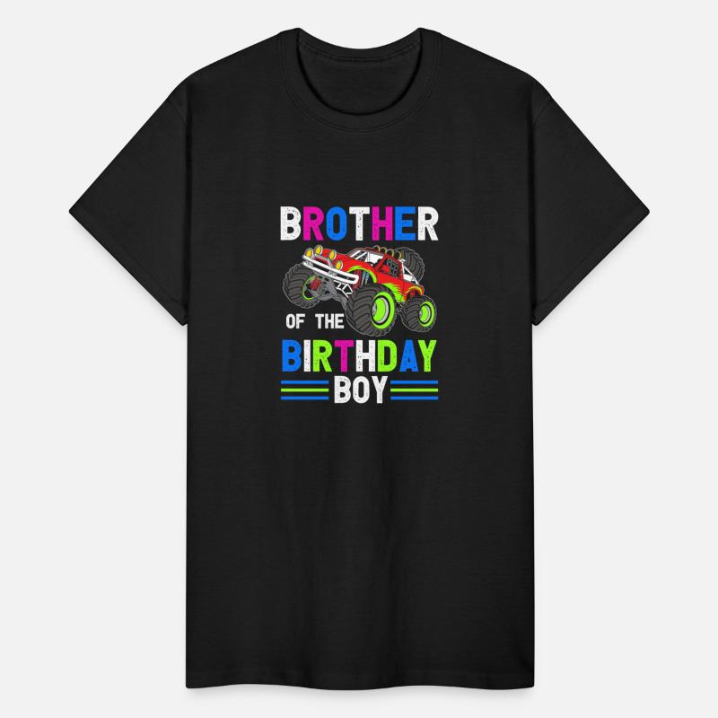 Monster Truck Brother of The Birthday Boy