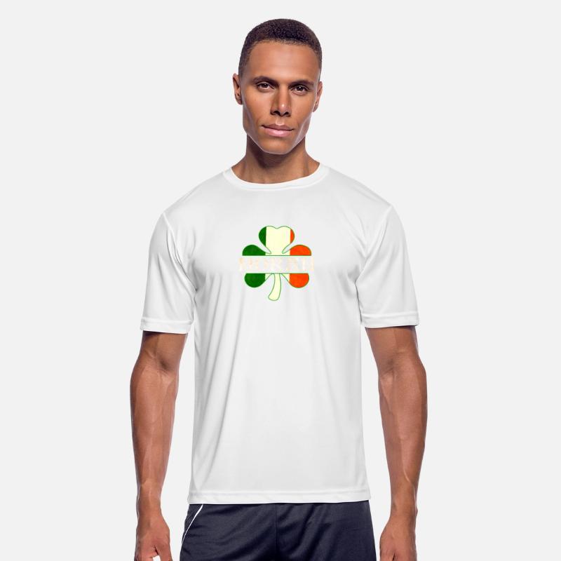 Moran Irish Surname Ireland Flag Shamrock