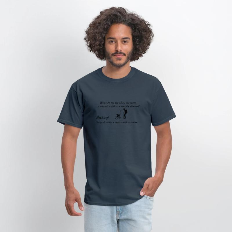 Mosquito mountain climber math science joke g84