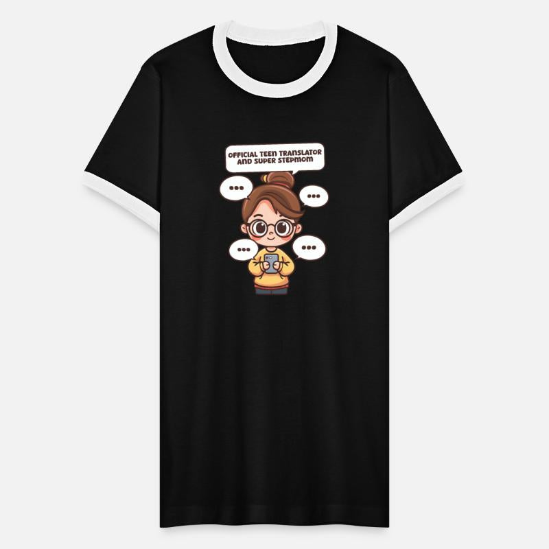Mothers Day Step Mom Official Teen Translator