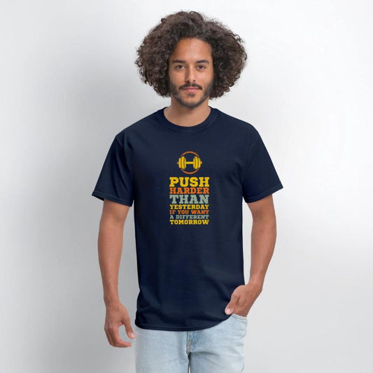 Motivational Quote - Push Harder