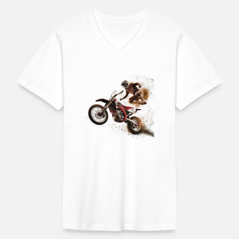 motocross rider and his bike
