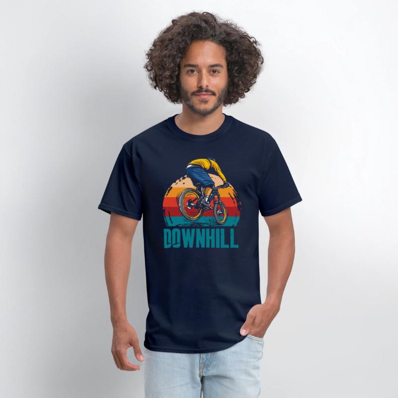 Mountain Bike Adventure Downhill Retro