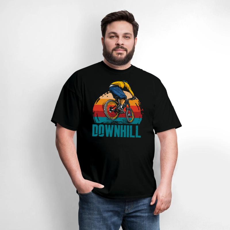 Mountain Bike Adventure Downhill Retro