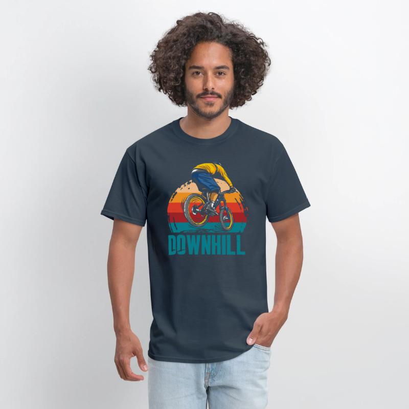 Mountain Bike Adventure Downhill Retro