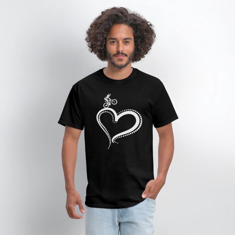 Mountain Biker Heart Adventure