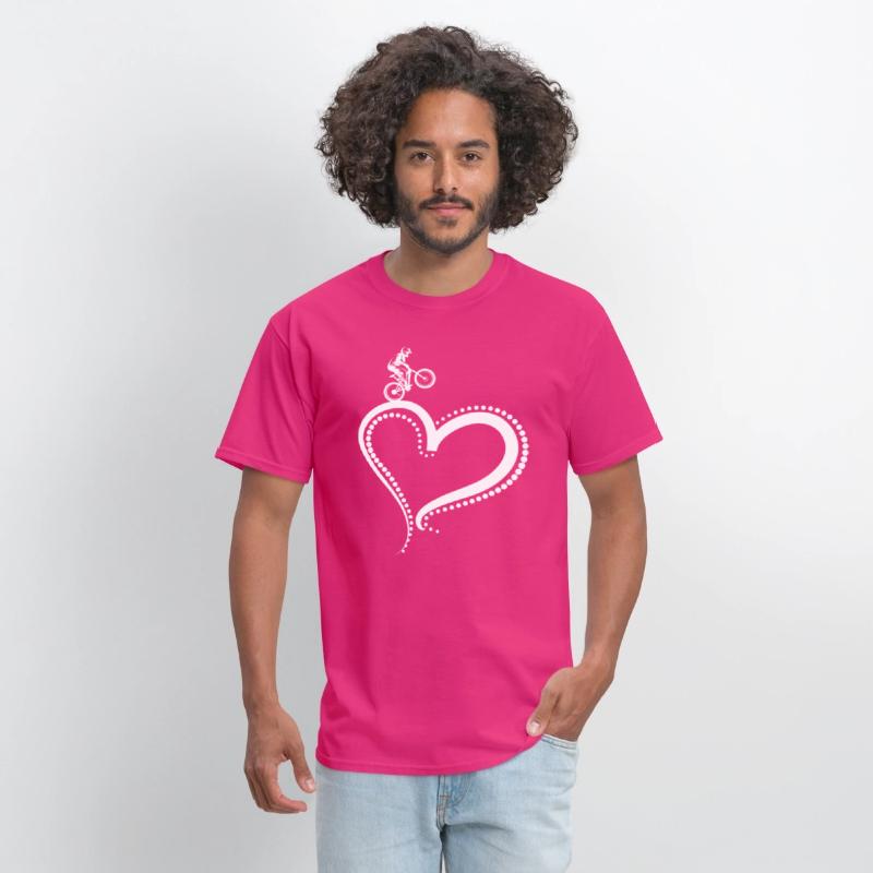 Mountain Biker Heart Adventure