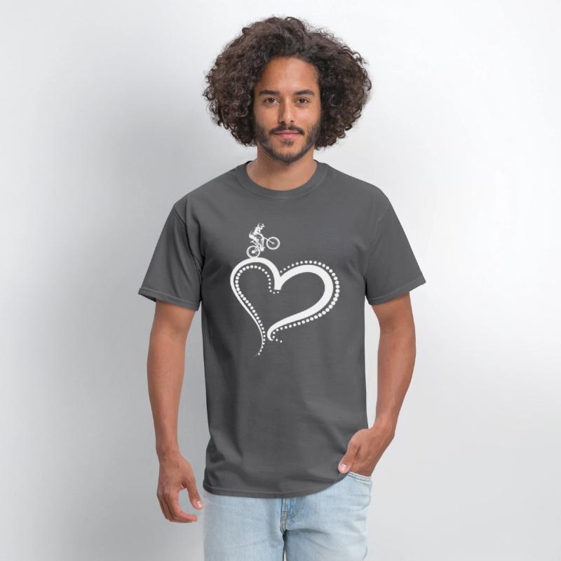 Mountain Biker Heart Adventure
