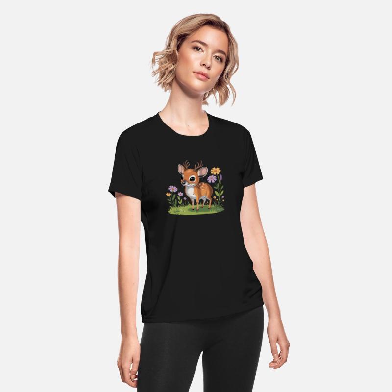 Mouse Deer With Flowers