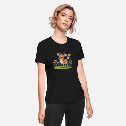 Mouse Deer With Flowers
