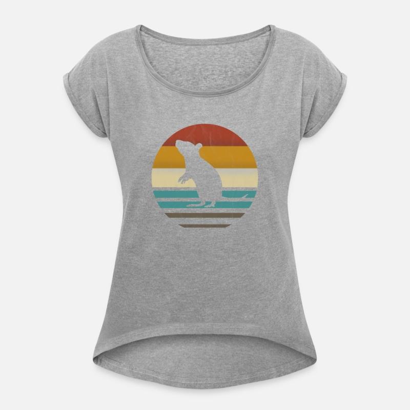 Mouse mice silhouette retro gift
