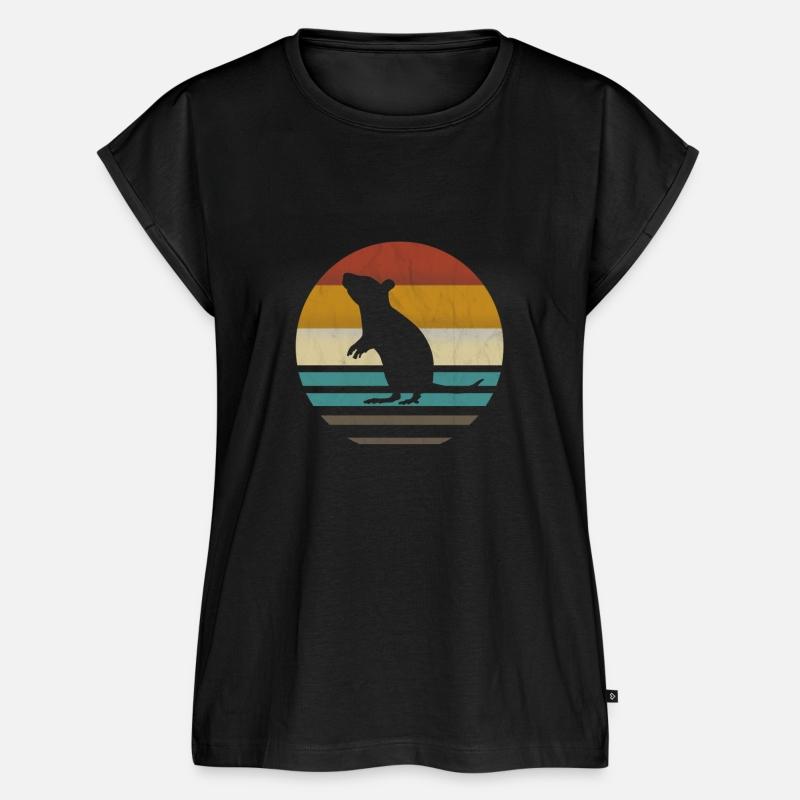 Mouse mice silhouette retro gift