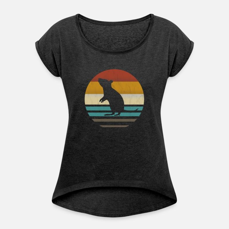 Mouse mice silhouette retro gift