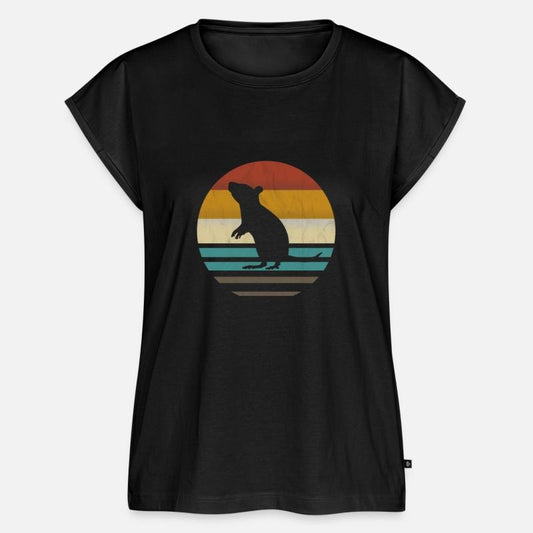 Mouse mice silhouette retro gift