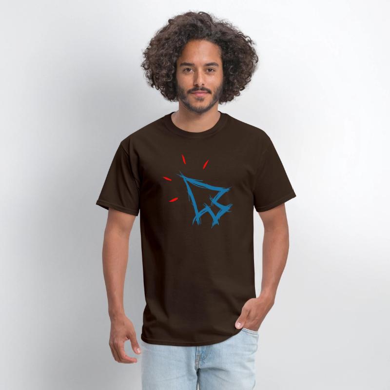 Mouse pointer cursor symbol, arrow, hand drawn.