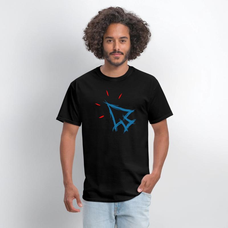 Mouse pointer cursor symbol, arrow, hand drawn.