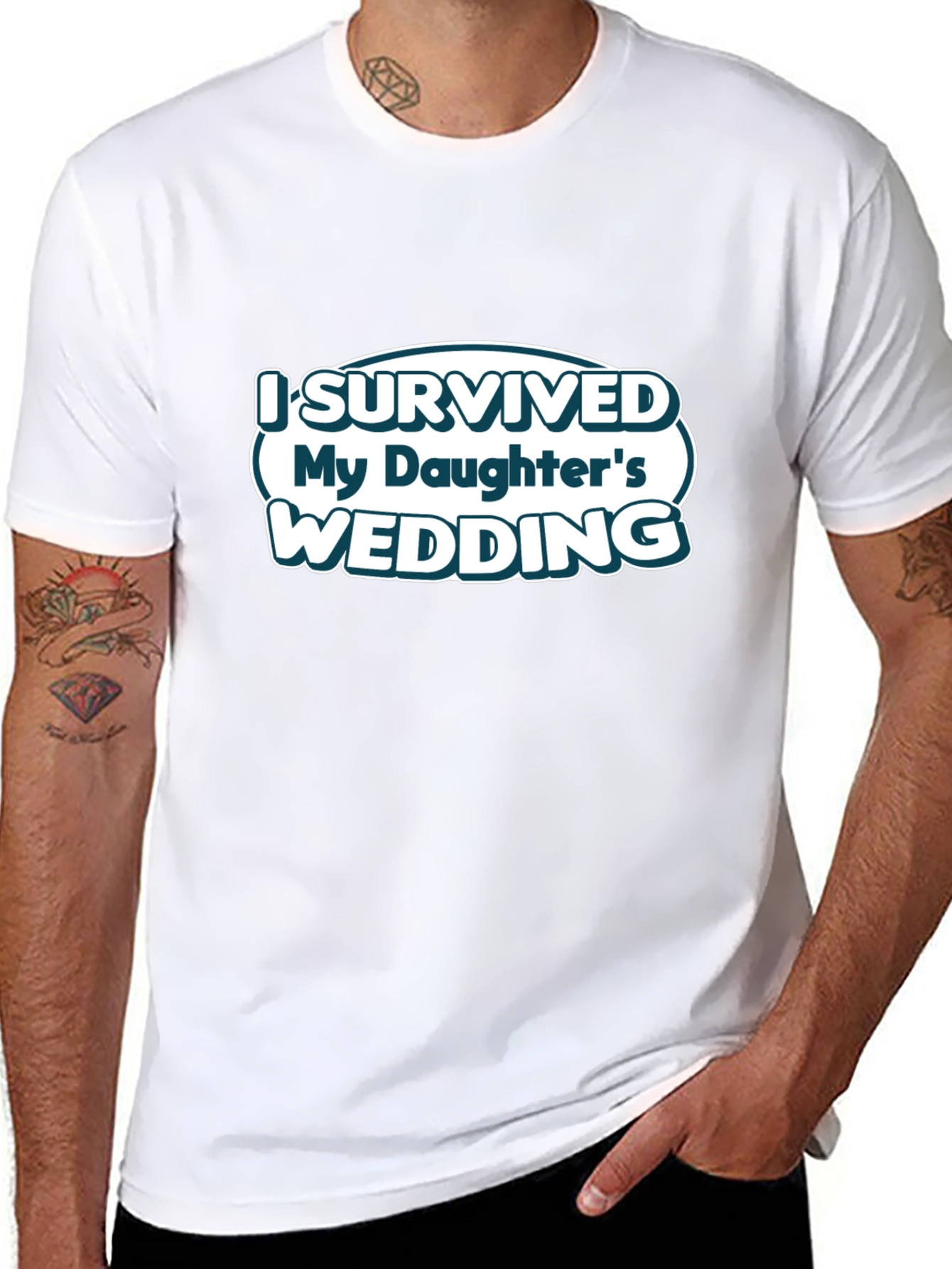 I Survived My Daughters Wedding T-Shirt