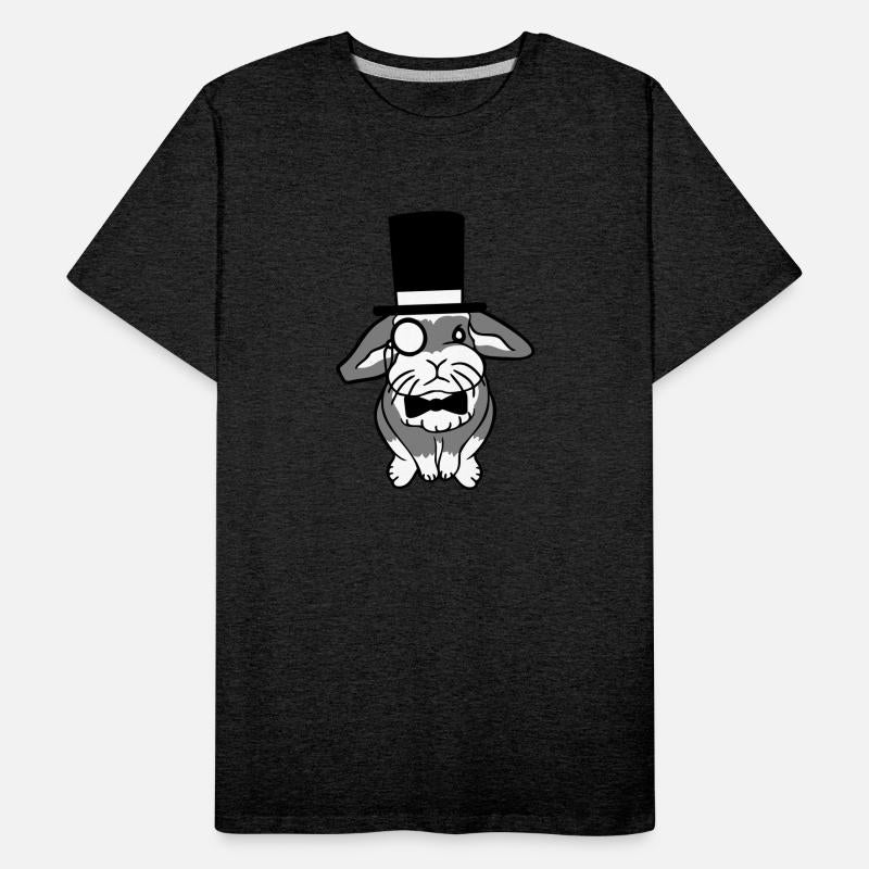 Mr. Rabbit Gentleman Top Hat Monocle Glasses rich