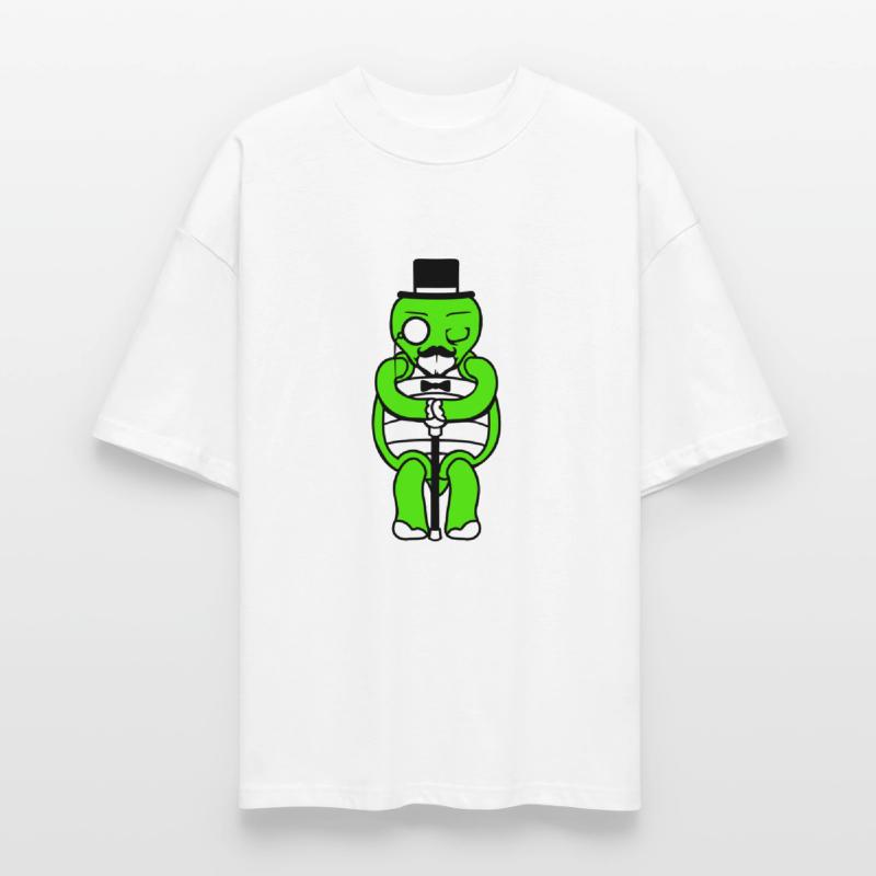 Mr. Tortoise Sir Gentleman Rich Top Hat Monocle