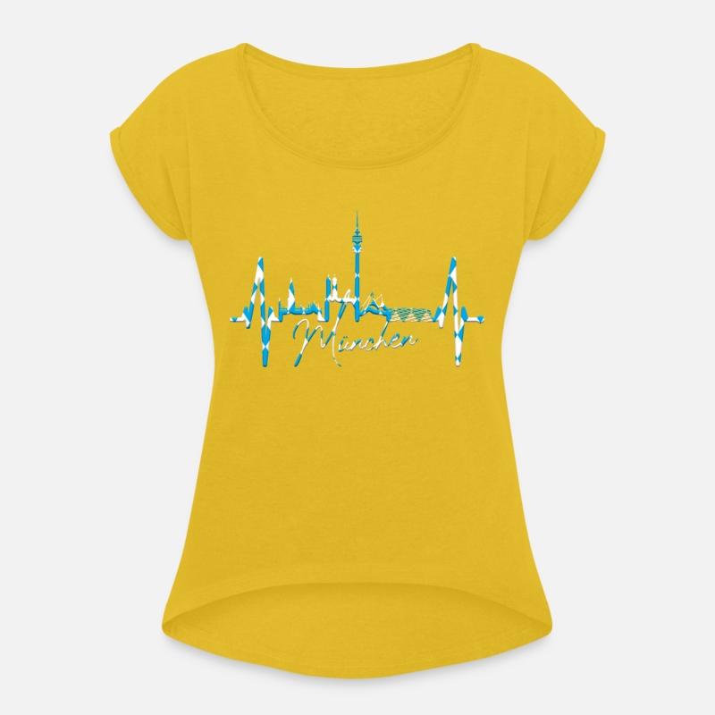 Munich Skyline Heartbeat Bavarian Oktoberfest Gift