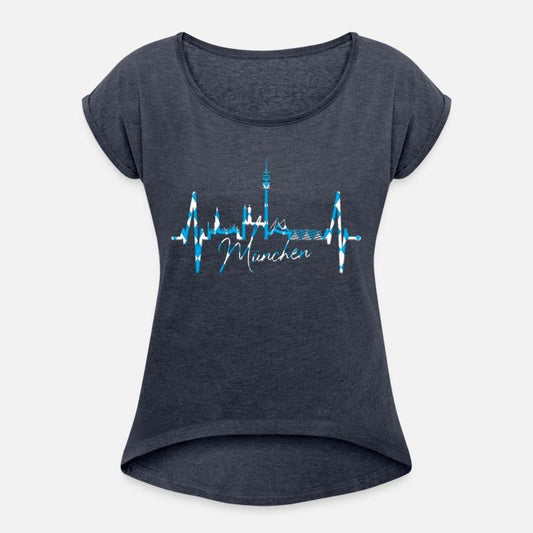 Munich Skyline Heartbeat Bavarian Oktoberfest Gift