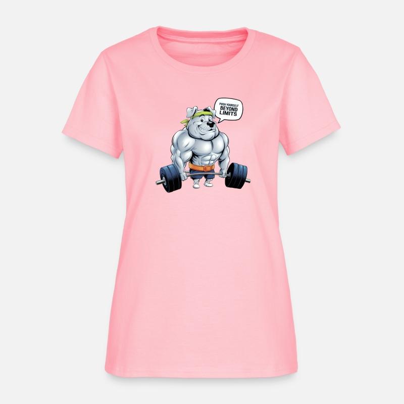 Muscular Dog Gym T-Shirt: Push Beyond Limits