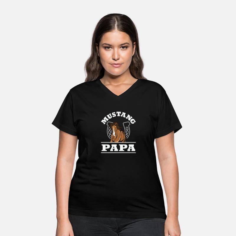 Mustang Papa Mustang Horse Owner Equestrian