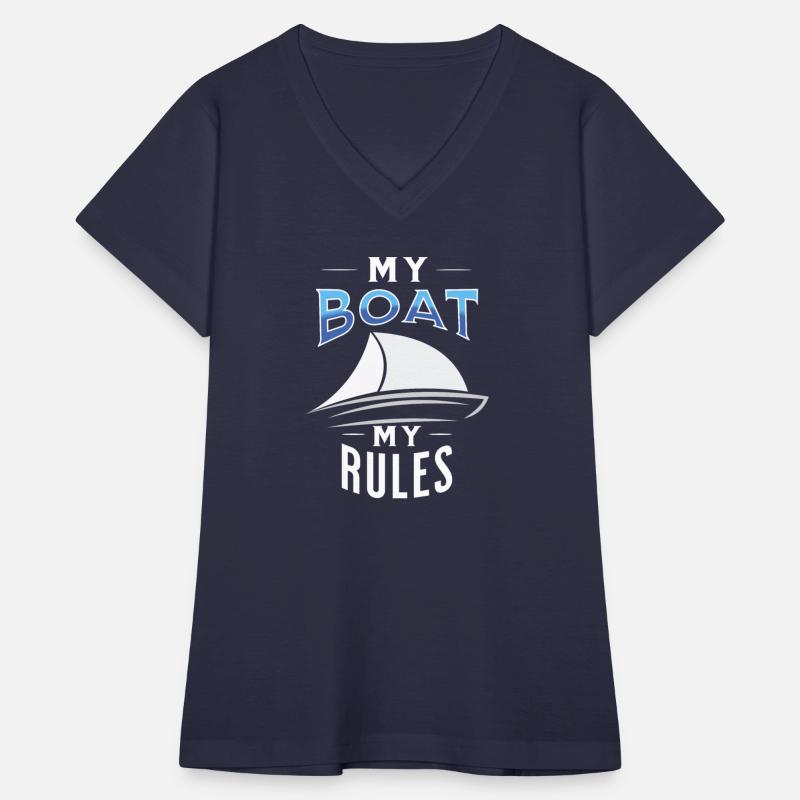 My boat my rules nice t-shirt for sailors