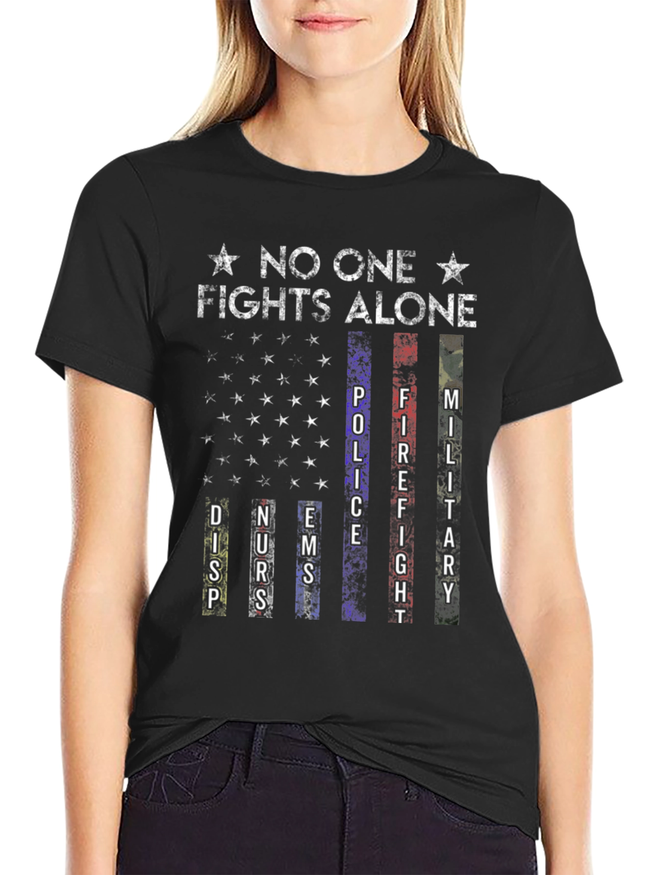 No One Fights Alone T-Shirt