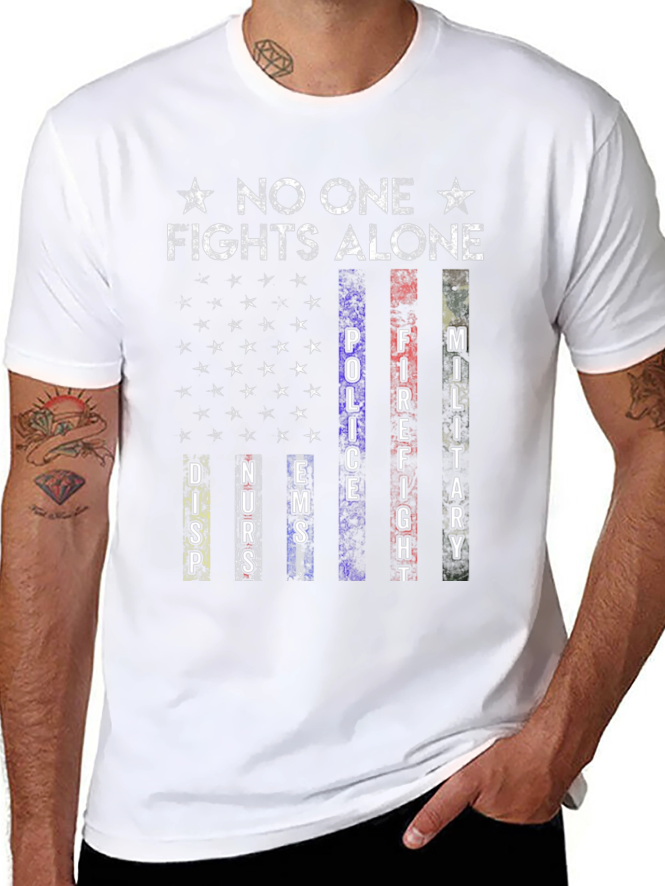 No One Fights Alone T-Shirt