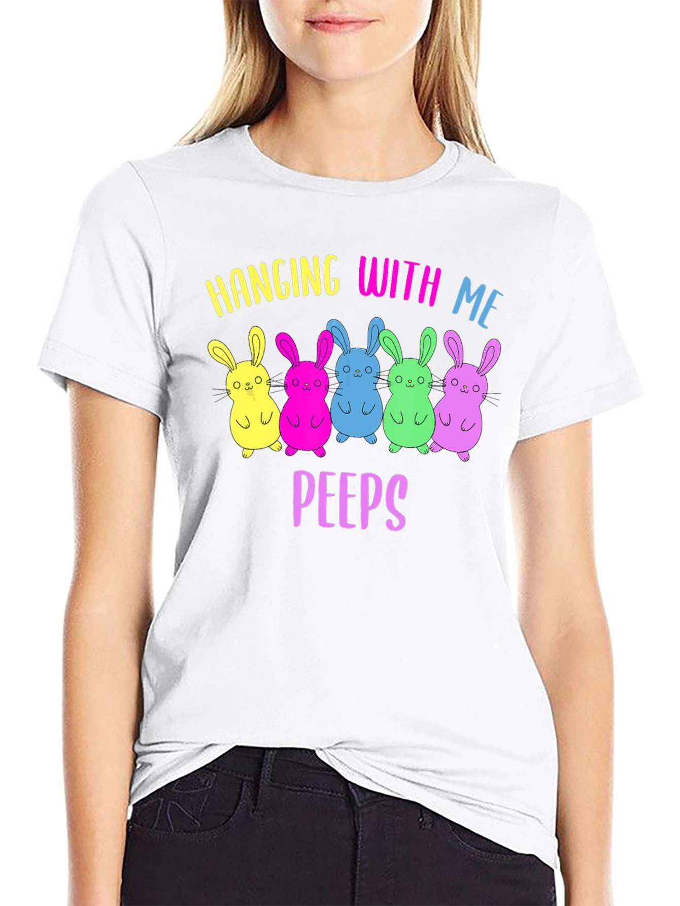 Hanging With My Peeps Easter T-Shirt