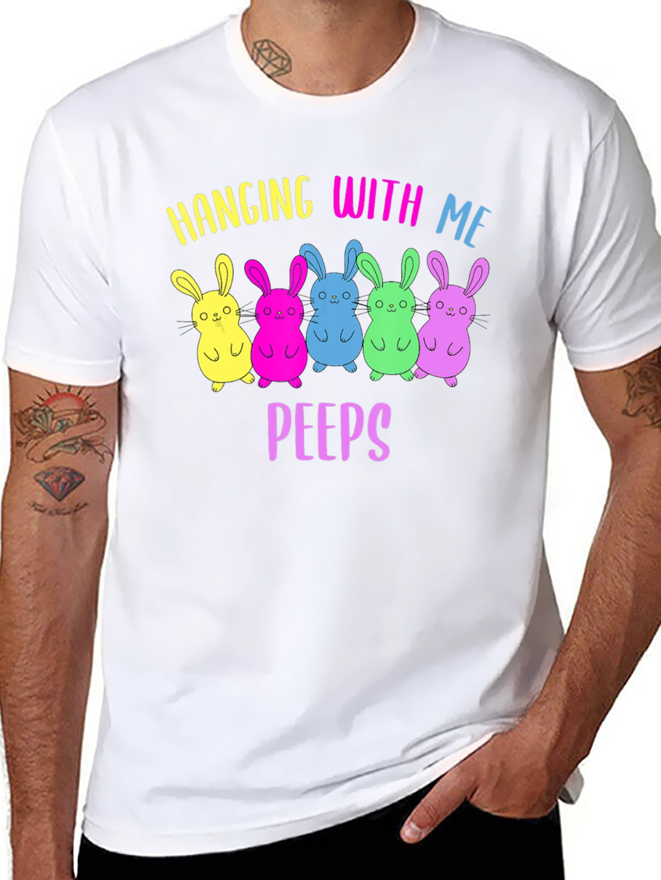 Hanging With My Peeps Easter T-Shirt