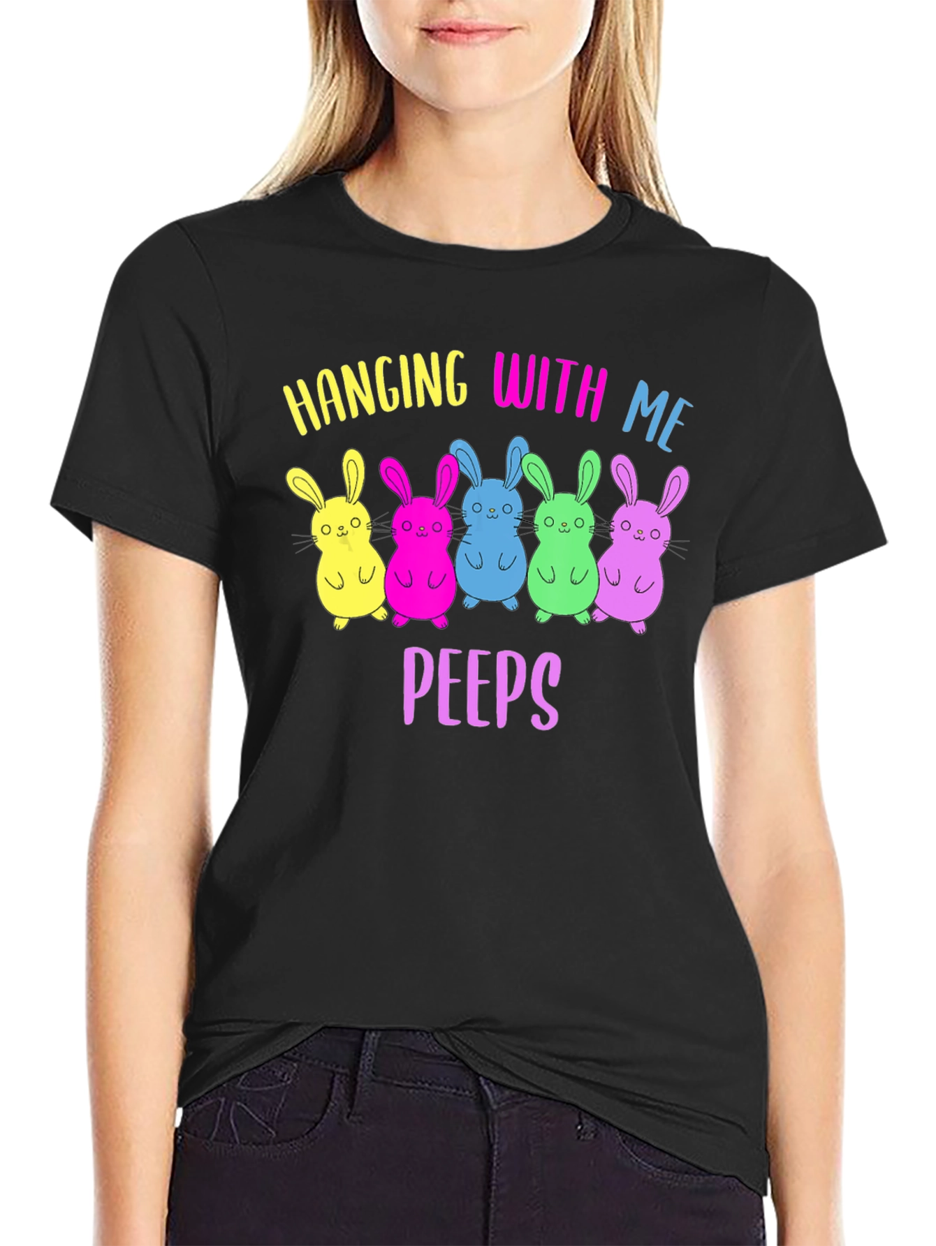 Hanging With My Peeps Easter T-Shirt