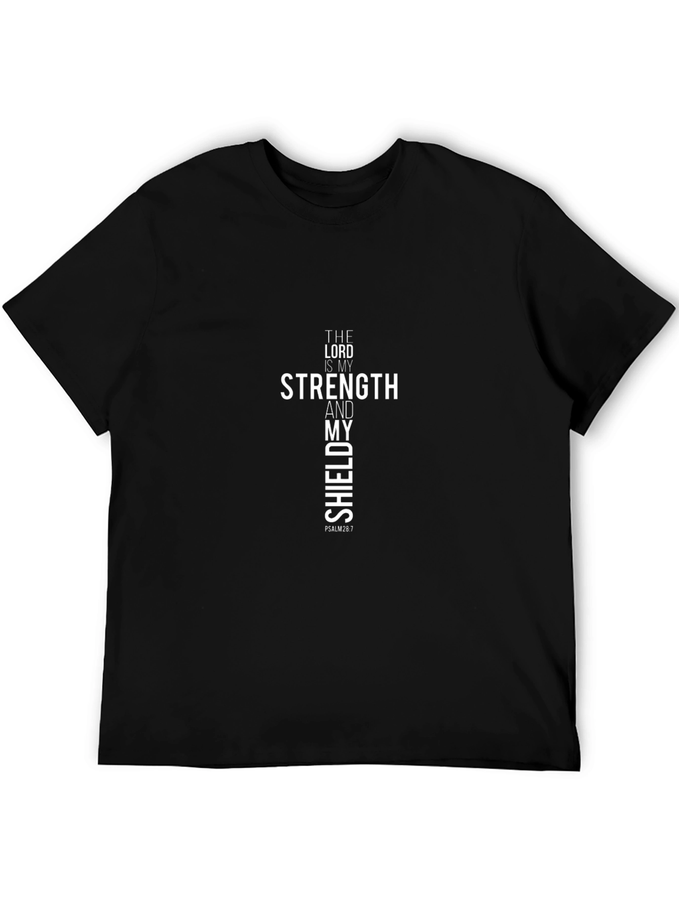 Faith-Inspired Black T-Shirt
