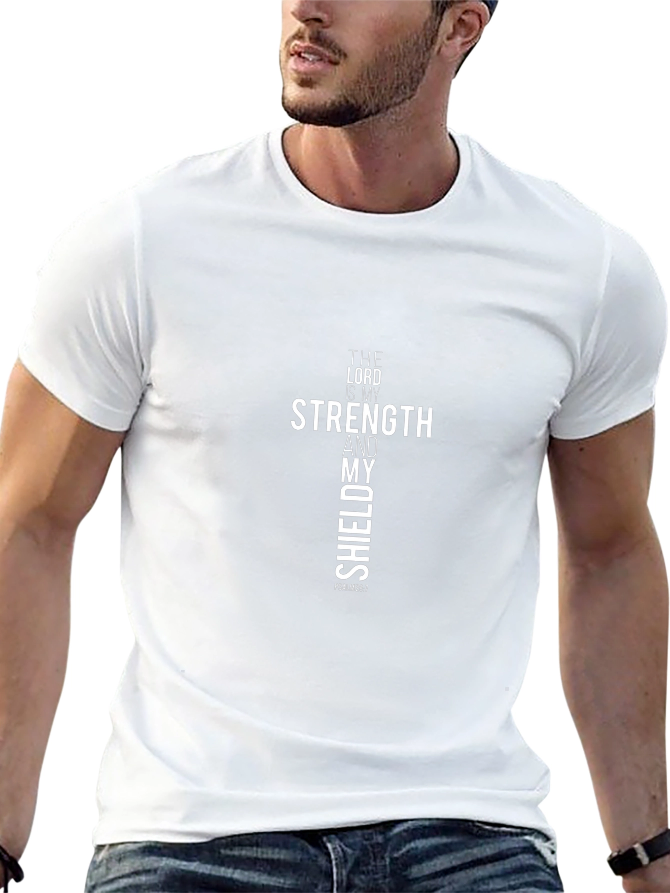Faith-Inspired Black T-Shirt