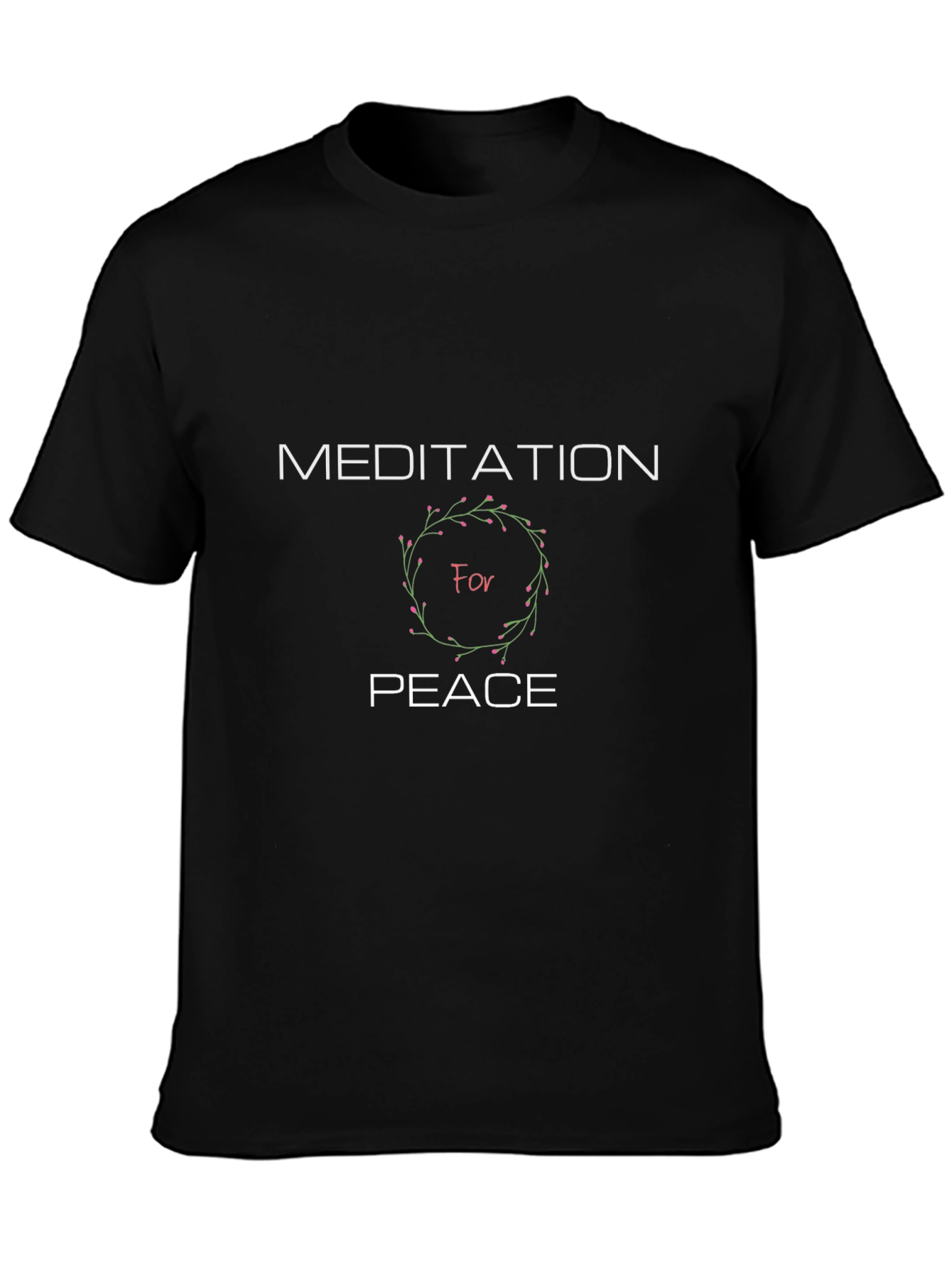 Meditation for Peace Graphic T-Shirt