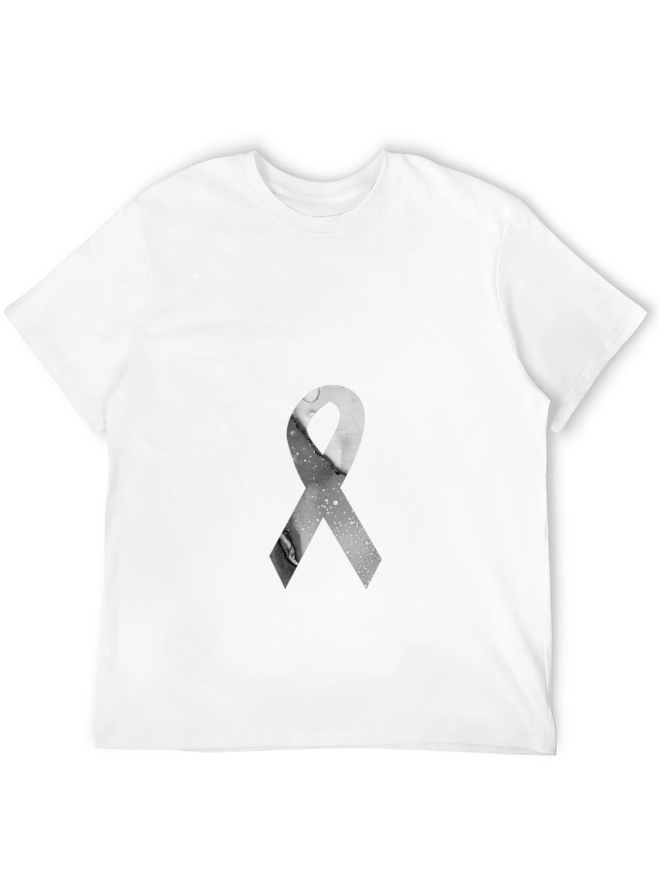 Awareness Ribbon Graphic Tee - Unisex Black T-Shirt