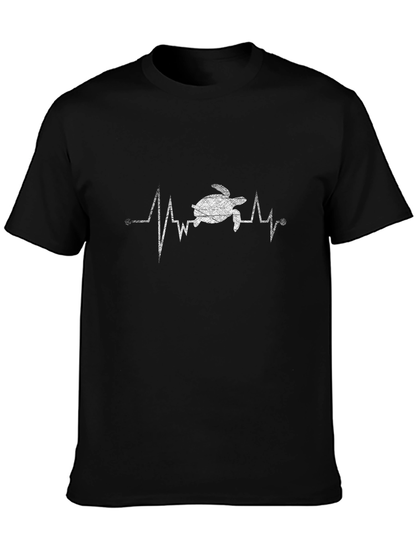 Sea Turtle Heartbeat Graphic T-Shirt